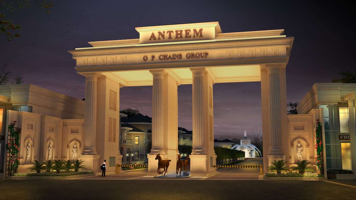 Anthem , 28 acres plotted development on European theme in Agra